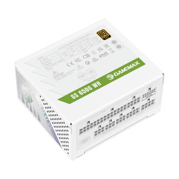 Блок живлення Gamemax 650W (GS 650G WH V25)