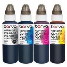 Чорнило Barva Canon PG-510BK pigm + CL-511C/M/Y 4x100 мл, special (CPG510-100-MP)