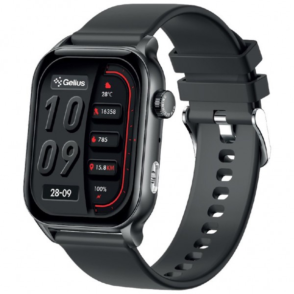 Смарт-годинник Gelius GP-SW015 Amazwatch Light Black (2099901012722)