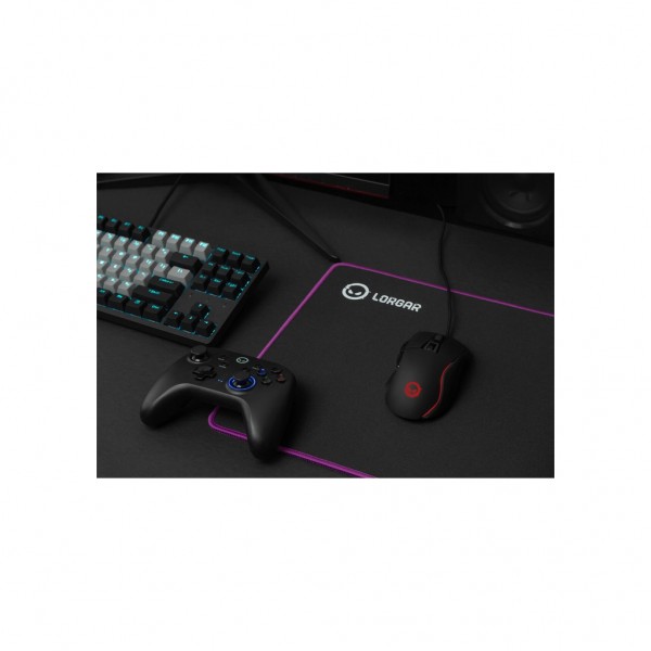 Килимок для мишки Lorgar Main 315 Black/Purple (LRG-GMP315)