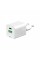 Зарядний пристрій ColorWay USB-C PD20W + 1xUSB QC4.0 white (CW-CHS062PD-WT)