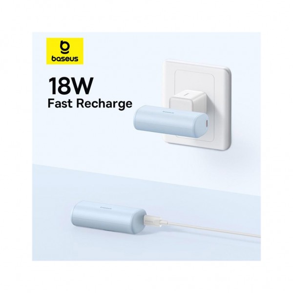 Батарея універсальна Baseus Compact 4900mAh 20W Lightning, Black (PPWC05I) (P10068304112-00)