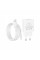Зарядний пристрій BOROFONE BA74A Aspirer USB + cable USB to Micro 5P White (6974443388664)