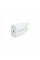 Зарядний пристрій Vention 1xUSB-C PD20W + cable USB-C to Lightning white (G17W0-EU)
