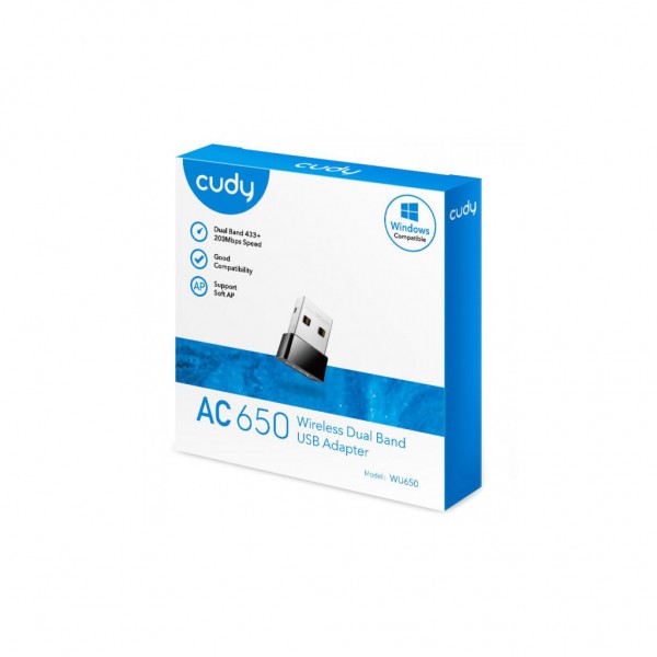 Мережева карта Wi-Fi Cudy WU650