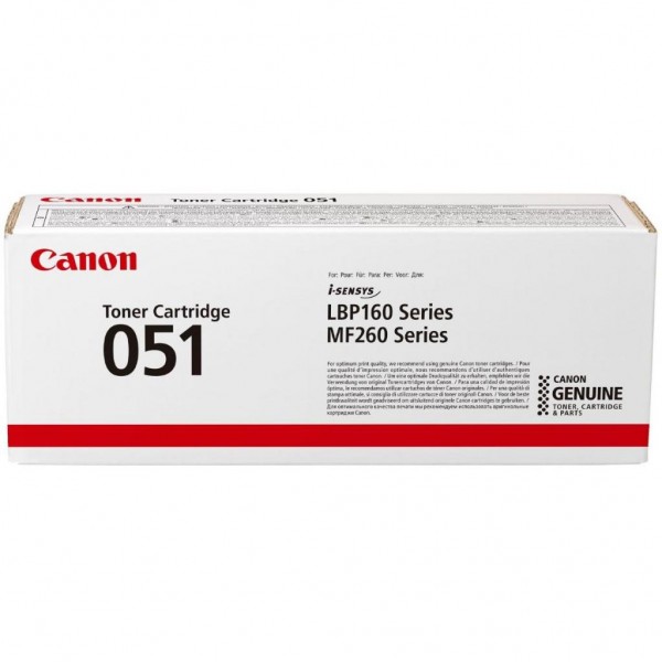 Картридж Canon 051 Black 1.7K (2168C002)