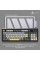 Клавіатура Ajazz AK980 V2 Gift Switch V2 Wireless/Bluetooth/USB UA Black/Grey/Yellow (AK980-V2-G-BGY)