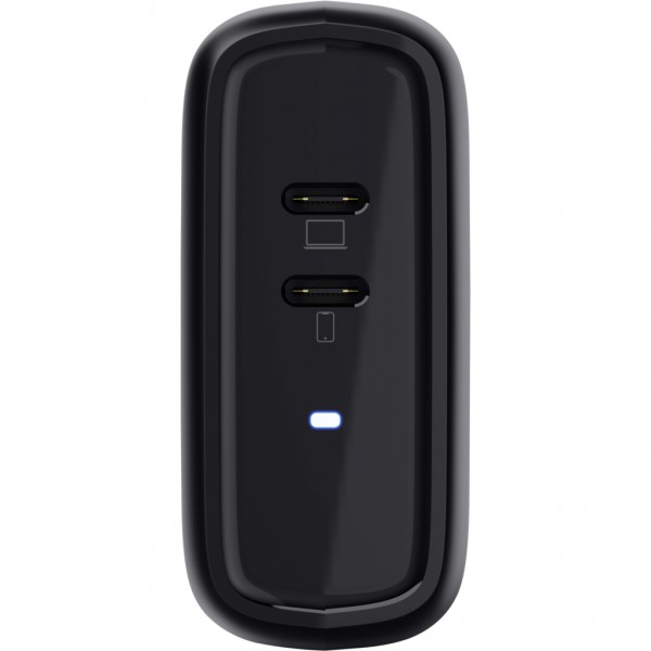 Зарядний пристрій Trust Maxo 65W 2xUSB-C PD black (25380_TRUST)