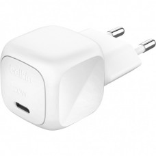 Зарядний пристрій Belkin USB-C PD20W PPS white (WCA009KQWH)