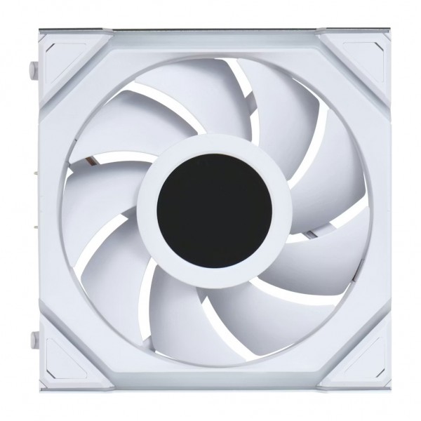 Кулер до корпусу Lian Li UNI Fan SL WIRELESS LCD 120-1, White (G99.12SLLCD1W1W.00)