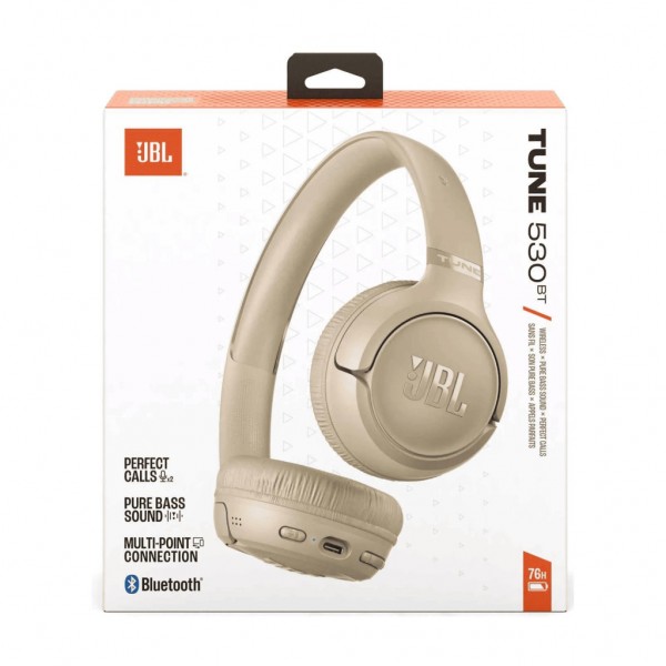 Навушники JBL Tune 530BT Beige (JBLT530BTBEGEU)