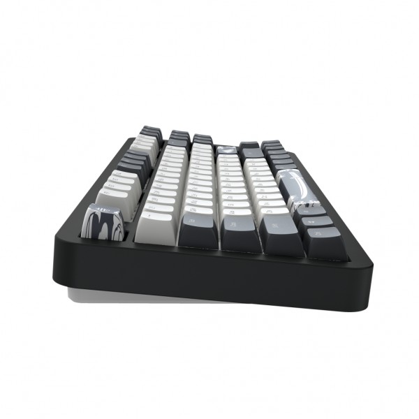 Клавіатура Dark Project ALU87 Bushido ABS RGB Mech G3MS Moonstone Black/White (DPKB_BUSHIDO_87_ANSI_UA)