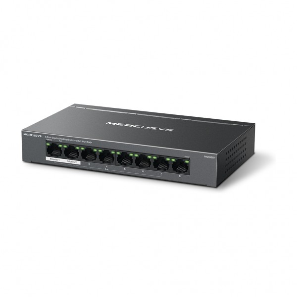 Комутатор мережевий Mercusys MS108GP