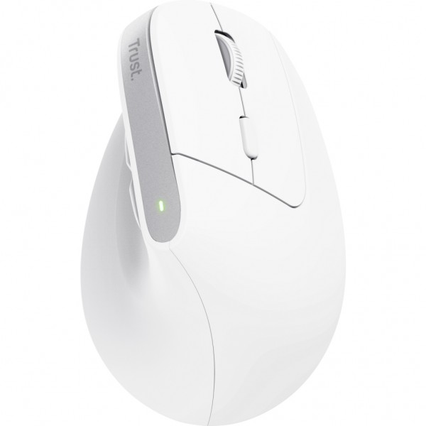 Мишка Trust Bayo+ Ergonomic Wireless/Bluetooth White (25399)
