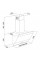 Витяжка кухонна Eleyus Focus 700 50 WH (Focus70050WH)