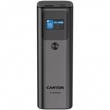 Батарея універсальна Canyon PB-2010 27000mAh PD/3.1/140Wh, in/out2xUSB-C PD/140W, outUSB-A/22.5W (CNE-CPB2010DG)