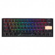 Клавіатура Ducky One 3 Mini Cherry MX Silent Red RGB UA USB Black (DKON2161ST-SUAPXCLAWSC1)