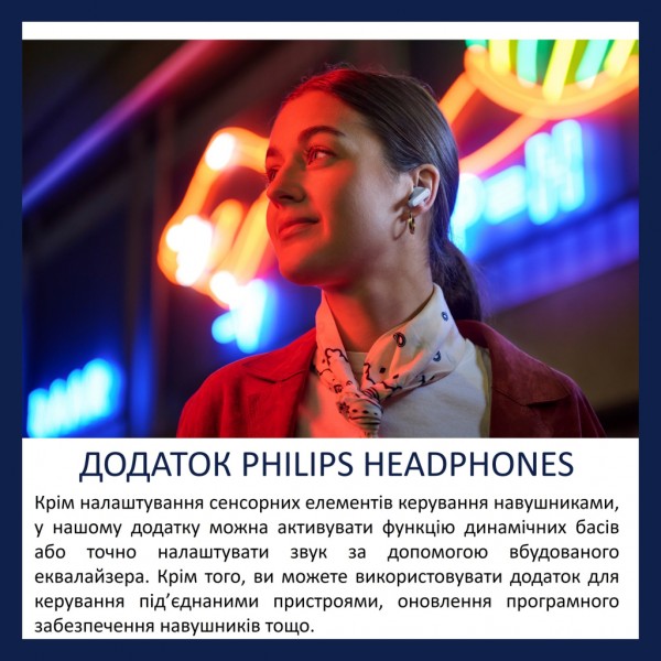 Навушники Philips TAT2000BL/00 Wireless White (TAT2000BL/00)