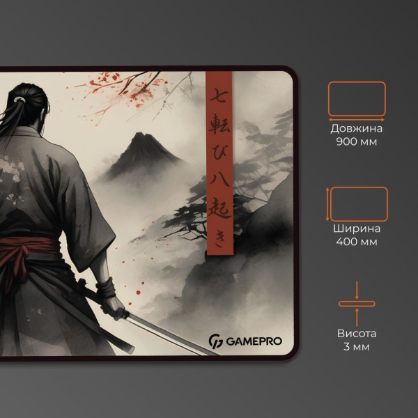 Килимок для мишки GamePro Speed/Control Gray (MP275GS)