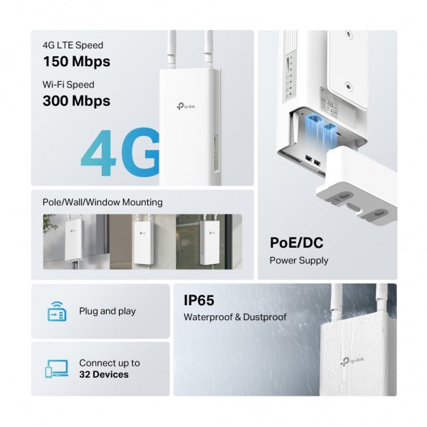 Маршрутизатор TP-Link TL-MR100-OUTDOOR