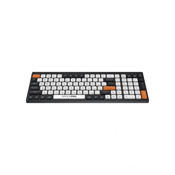 Клавіатура OfficePro SK985BO Bluetooth/Wireless UA Black/White (SK985BO)