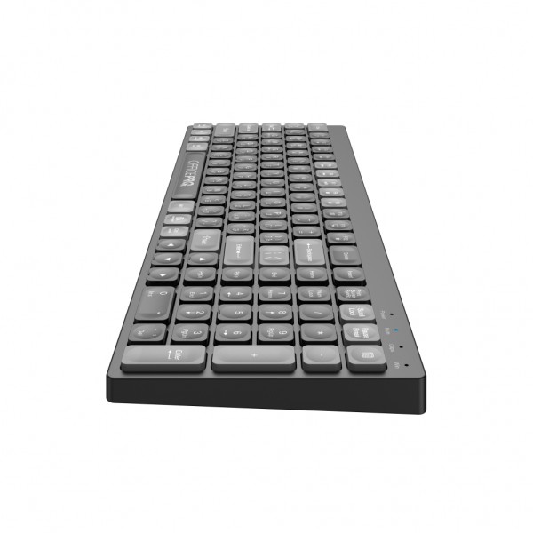Клавіатура OfficePro SK985BO Bluetooth/Wireless UA Black/White (SK985BO)