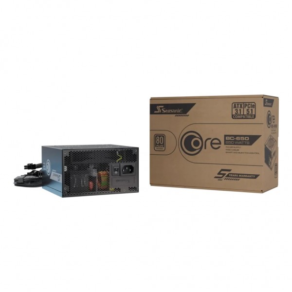 Блок живлення Seasonic 650W (CORE BC-650 ATX31)
