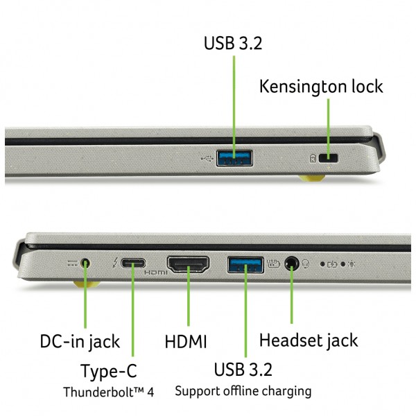 Ноутбук Acer Aspire Vero AV14-52P-516P (NX.KJSEU.003)