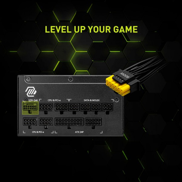 Блок живлення MSI 1000W (MAG A1000GL PCIE5)