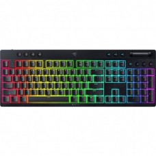 Клавіатура Razer BlackWidow V4 Low-Profile Wireless/Bluetooth/USB Yellow switch UA Black (RZ03-05271500-R3M1)