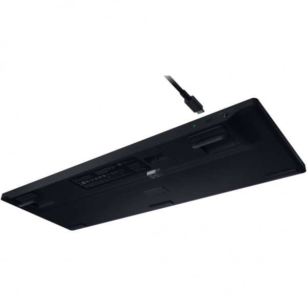 Клавіатура Razer BlackWidow V4 Low-Profile Wireless/Bluetooth/USB Yellow switch UA Black (RZ03-05271500-R3M1)