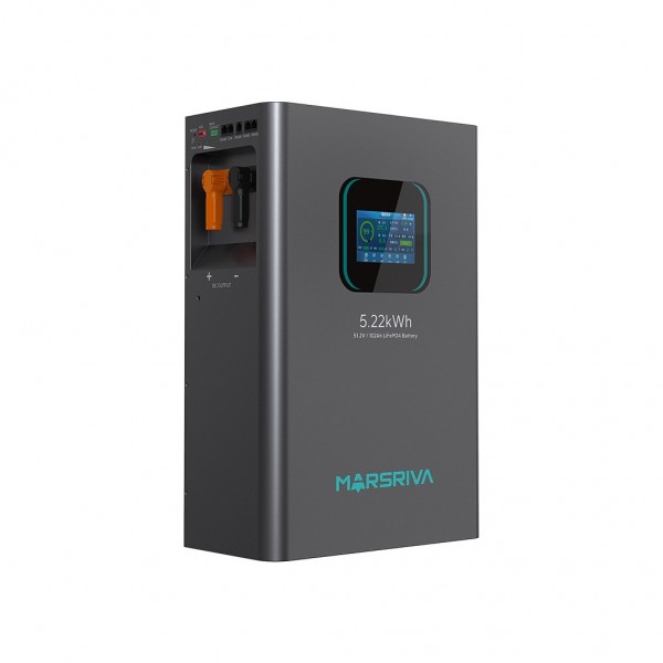 Батарея LiFePo4 Marsriva 51.2V 100Ah (MR-LFP48-100-WMD)