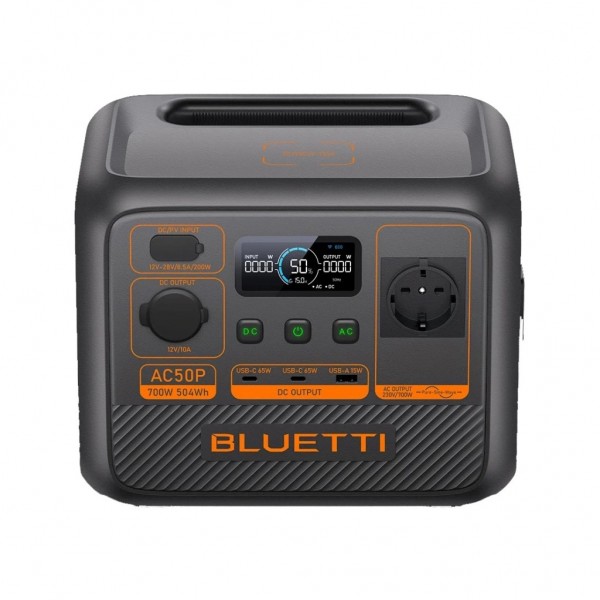 Зарядна станція BLUETTI AC50P 700W 504Wh (AC50P)
