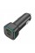 Зарядний пристрій BOROFONE 1xUSB-C PD30W + 1xUSB QC3.0 car adapter black (6941991110818)