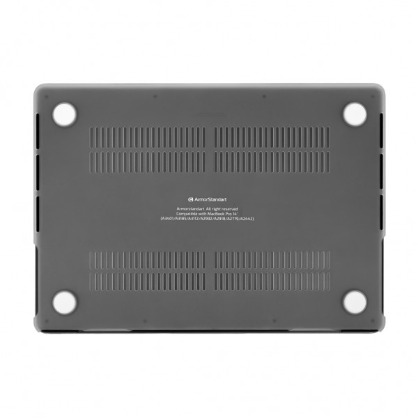 Чохол до ноутбука Armorstandart 15.3" MacBook Air M4/M3/M2 (A3241/A3114/A2941) Clear Matte (ARM79457)