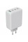Зарядний пристрій Canyon CU100ACC GaN 100W 3xPD 1xQC EU White (CNS-CUW100ACC)