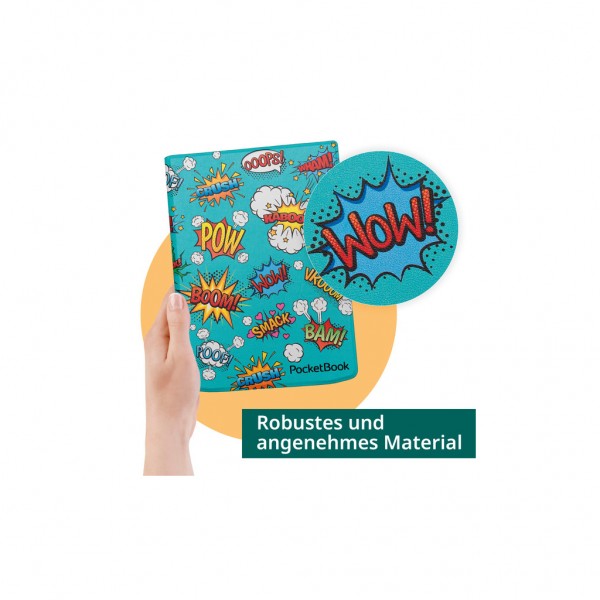 Чохол до електронної книги Pocketbook Flip 743 Comic Print (FL-743-CCP-WW)