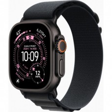 Смарт-годинник Apple Watch Ultra 3 GPS + Cellular 49mm Black Titanium Case with Black Alpine Loop - Medium (MF0V4QP/A)
