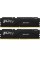 Модуль пам'яті для комп'ютера DDR5 16GB (2x8GB) 6000 MHz Beast Black EXPO Kingston Fury (ex.HyperX) (KF560C30BBEK2-16)