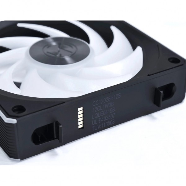 Кулер до корпусу Lian Li Uni Fan CL WIRELESS 120-3, Black (G99.12CL1W3B.00)