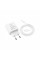 Зарядний пристрій HOCO C80A Plus Rapido PD20W+QC3.0 charger set(C to C) White (6931474779908)