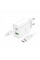 Зарядний пристрій HOCO C80A Plus Rapido PD20W+QC3.0 charger set(C to C) White (6931474779908)