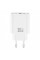 Зарядний пристрій XO 1xUSB 22.5W + 1xUSB-C PD30W white (CE42.white)