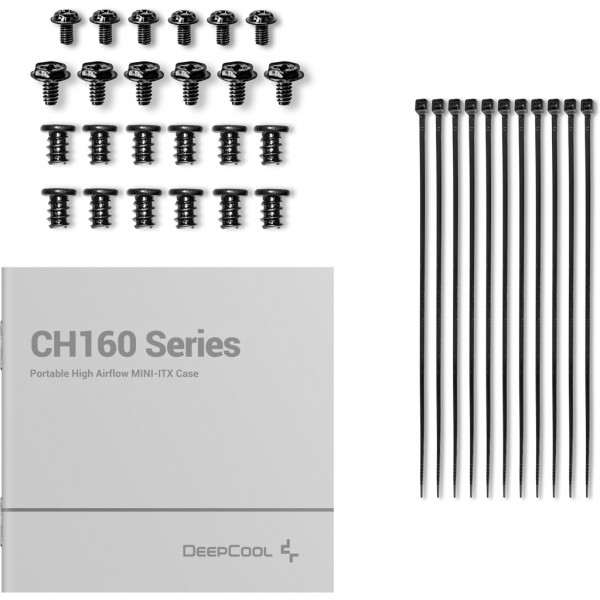 Корпус для ПК Deepcool CH160 Black (R-CH160-BKNGI0-G-1)