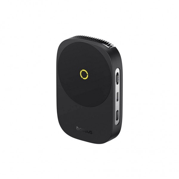 Зарядний пристрій Baseus MagPro II Series Ultra-Thin Magnetic, Cooler, Wireless Charger Cosmic Black (B10572900121-00)