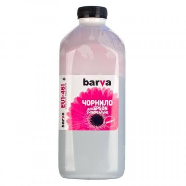 Чорнило Barva Epson universal 1, water-soluble, 1 кг MAGENTA (EU1-461)
