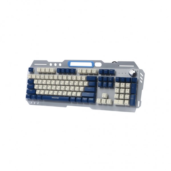 Клавіатура Maxxter KBG-RGB-01-UA RGB USB Metal (KBG-RGB-01-UA)