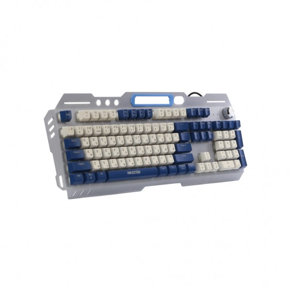 Клавіатура Maxxter KBG-RGB-01-UA RGB USB Metal (KBG-RGB-01-UA)