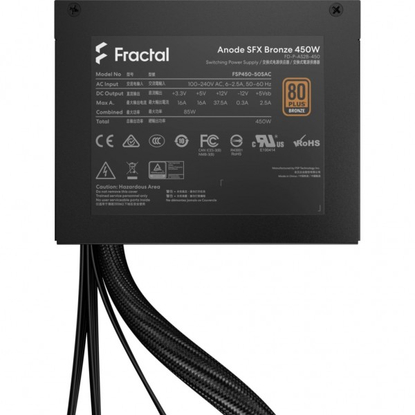 Блок живлення Fractal Design 450W Anode SFX Bronze (FD-P-AS2B-450-EU)