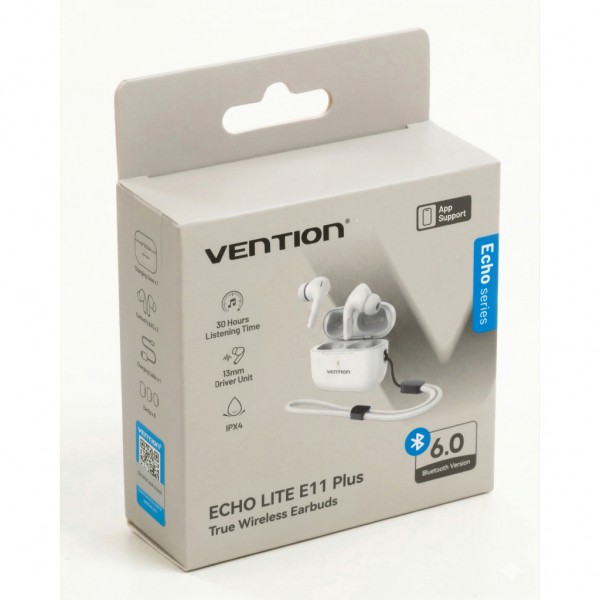 Навушники Vention Echo Lite E11 Plus White (NBVW0-Plus)